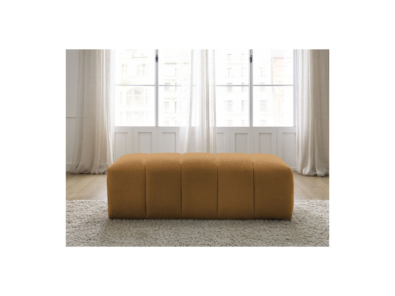 Pouf Pour Canapé Modulable - Annecy - Tissu Bouclette