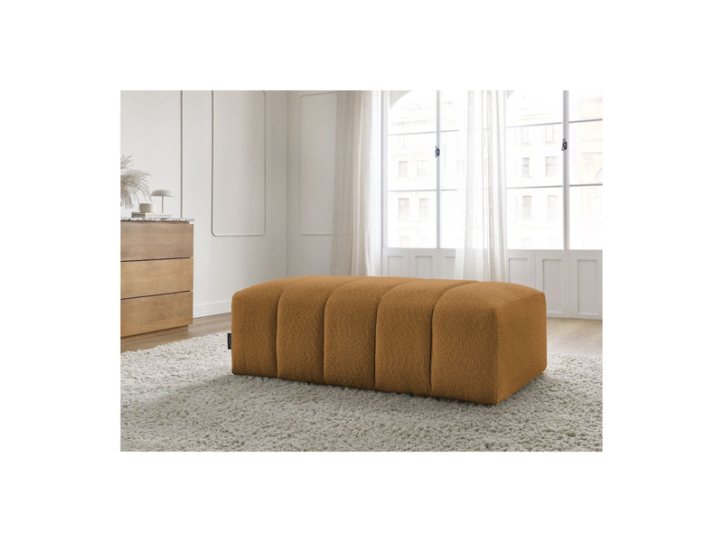 Pouf Pour Canapé Modulable - Annecy - Tissu Bouclette