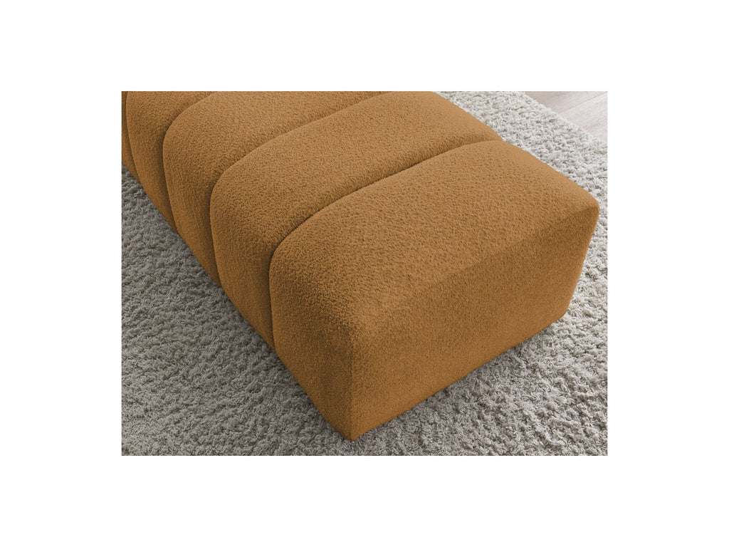 Puf para sofá modular - Annecy - Tejido bouclé