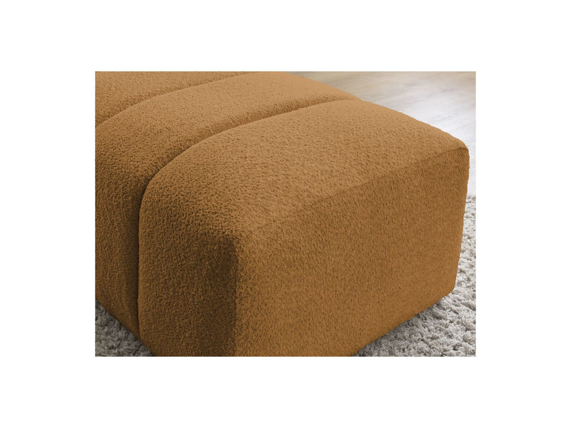 Pouf Pour Canapé Modulable - Annecy - Tissu Bouclette