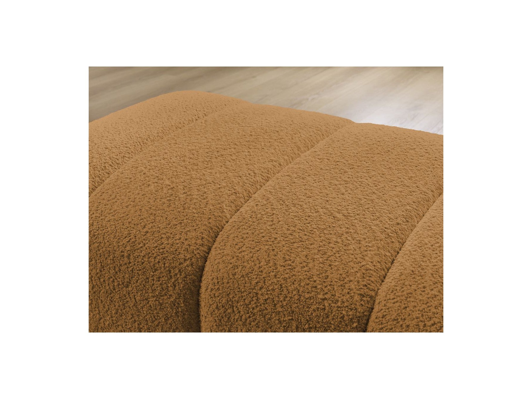 Puf para sofá modular - Annecy - Tejido bouclé