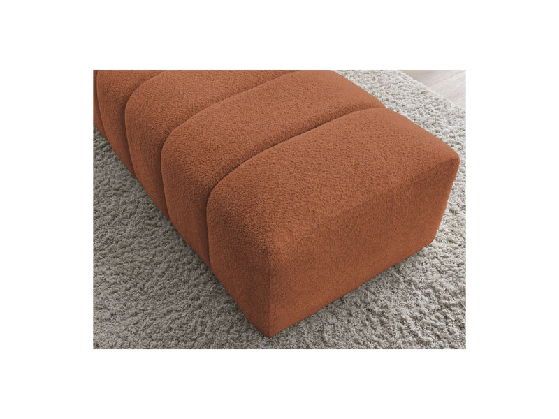 Pouf Pour Canapé Modulable - Annecy - Tissu Bouclette