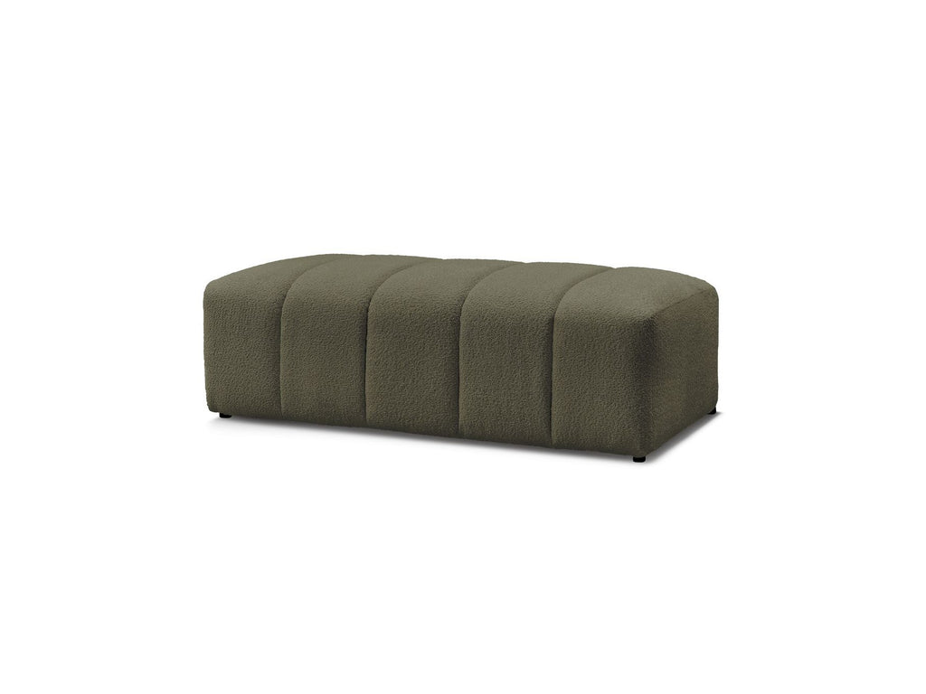 Puf para sofá modular - Annecy - Tejido bouclé