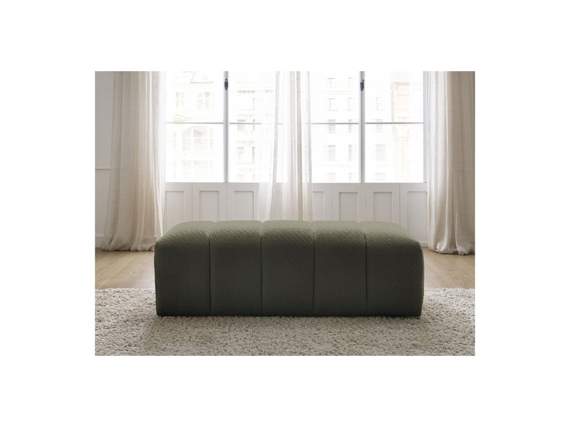 Pouf Pour Canapé Modulable - Annecy - Tissu Bouclette