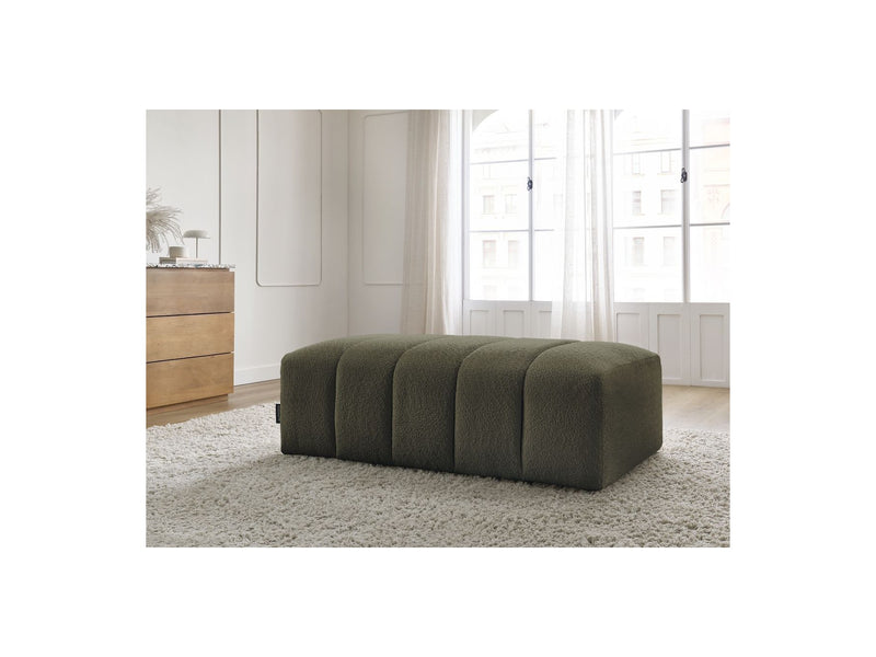 Pouf Pour Canapé Modulable - Annecy - Tissu Bouclette