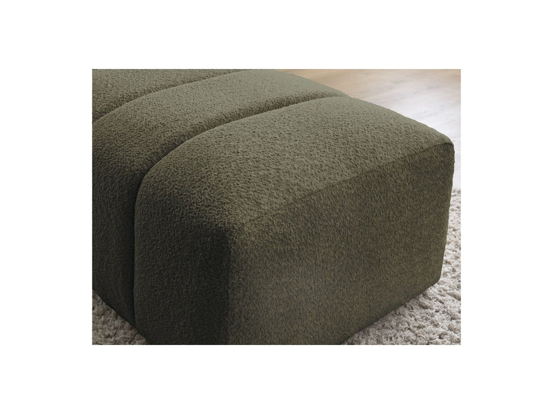 Pouf Pour Canapé Modulable - Annecy - Tissu Bouclette