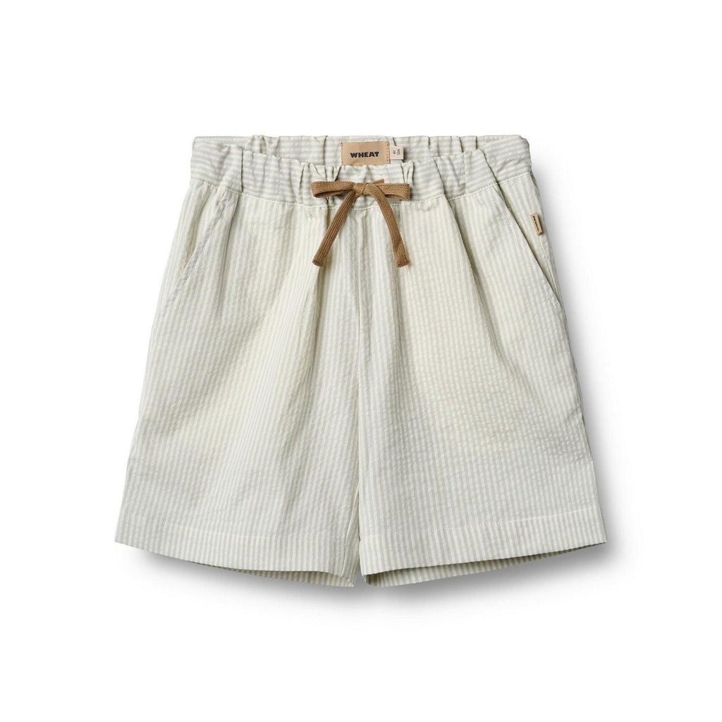 Pantalón corto Cuba - Rayas azules de verano - Niño