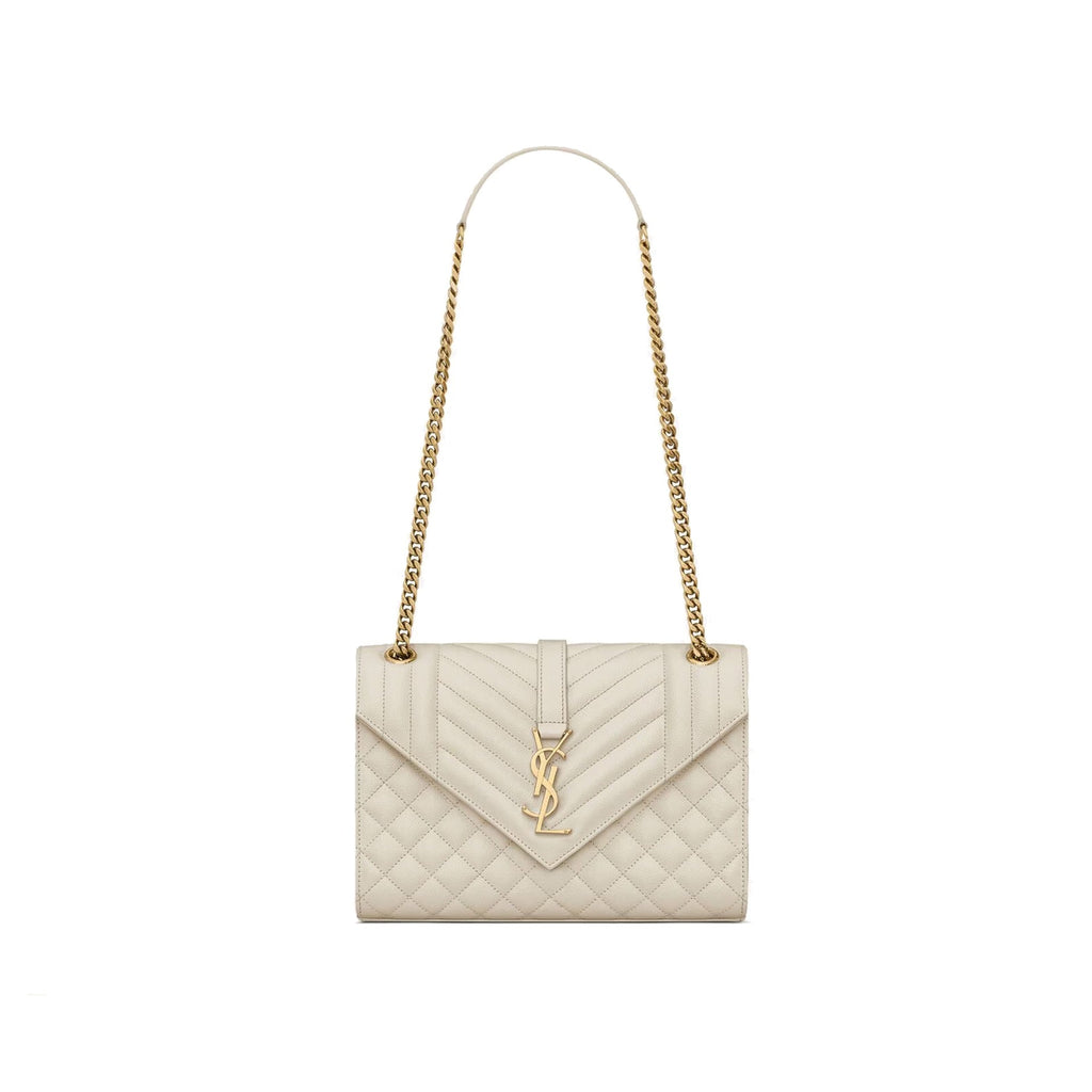 Saint Laurent - Medium Envelope Bag - Women - Ivory
