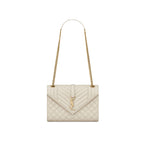 Saint Laurent - Medium Envelope Bag - Women - Ivory