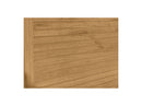 2-Door TV Unit - Ferret - Wood Strip Effect