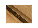 2-Door TV Unit - Ferret - Wood Strip Effect