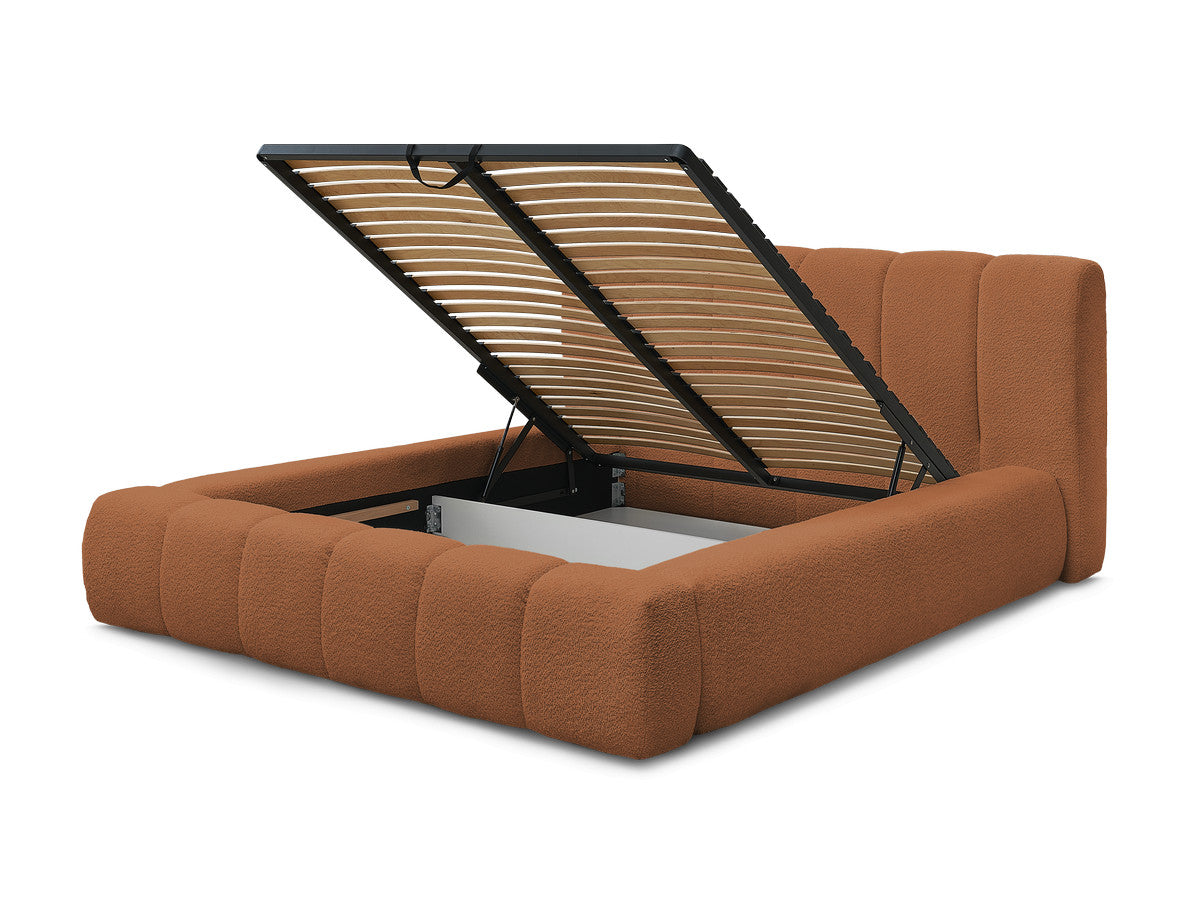 Denali - Lit Coffre - Tissu Bouclette