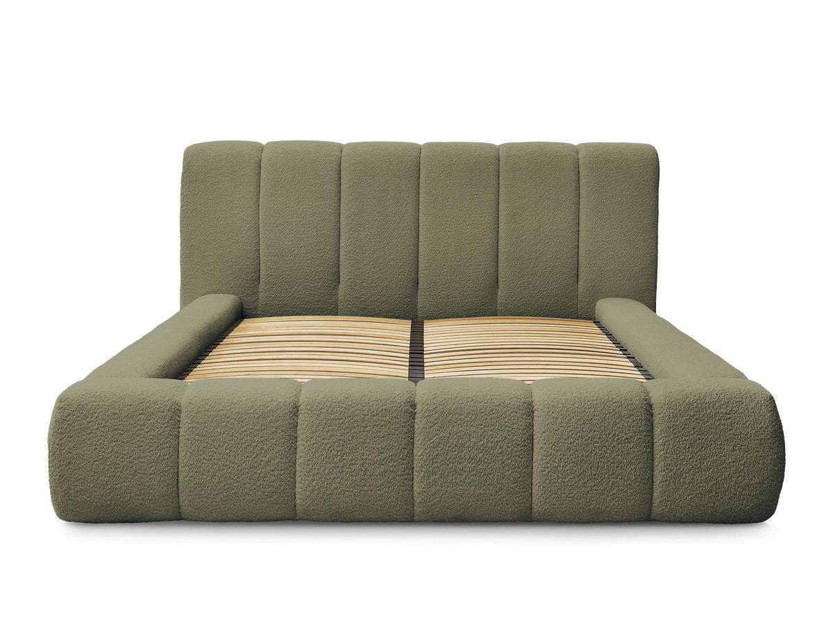 Denali - Lit Coffre - Tissu Bouclette