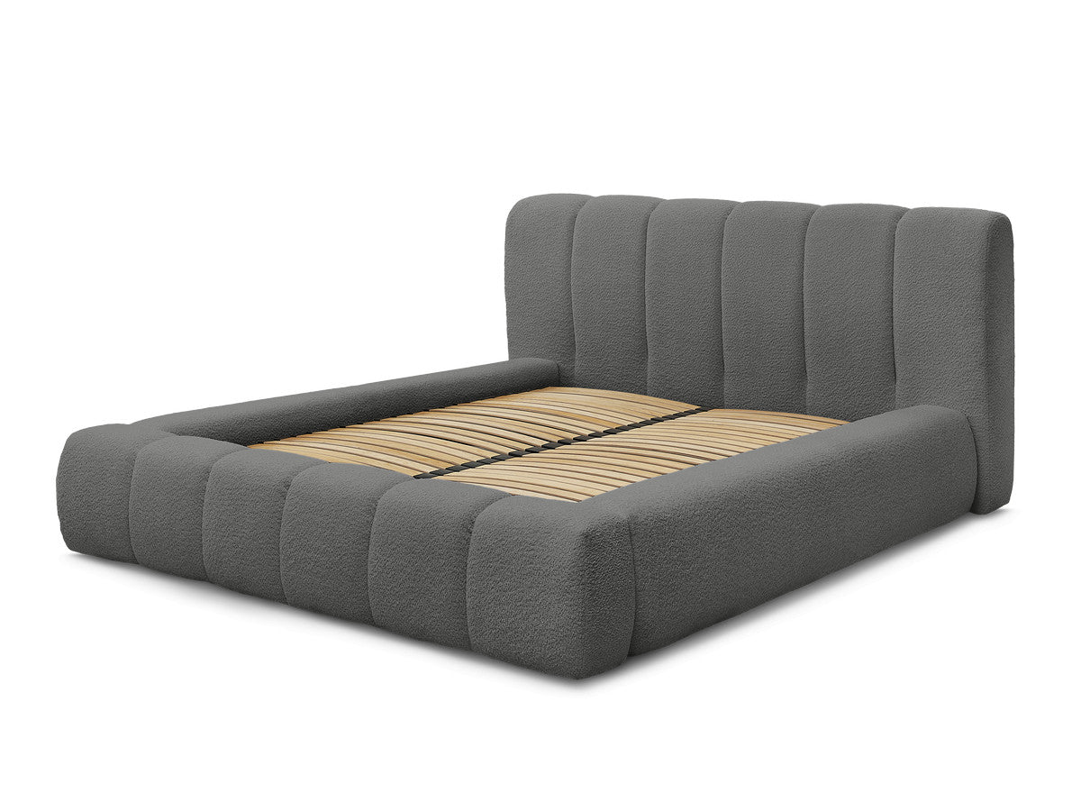 Denali - Lit Coffre - Tissu Bouclette
