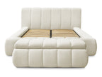 Denali - Lit Coffre - Tissu Bouclette + Bout De Lit