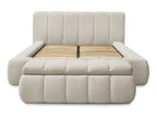 Denali - Lit Coffre - Tissu Bouclette + Bout De Lit