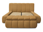 Denali - Lit Coffre - Tissu Bouclette + Bout De Lit