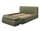 Denali - Lit Coffre - Tissu Bouclette + Bout De Lit