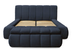 Denali - Lit Coffre - Tissu Bouclette + Bout De Lit