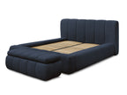 Denali - Lit Coffre - Tissu Bouclette + Bout De Lit