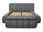 Denali - Lit Coffre - Tissu Bouclette + Bout De Lit