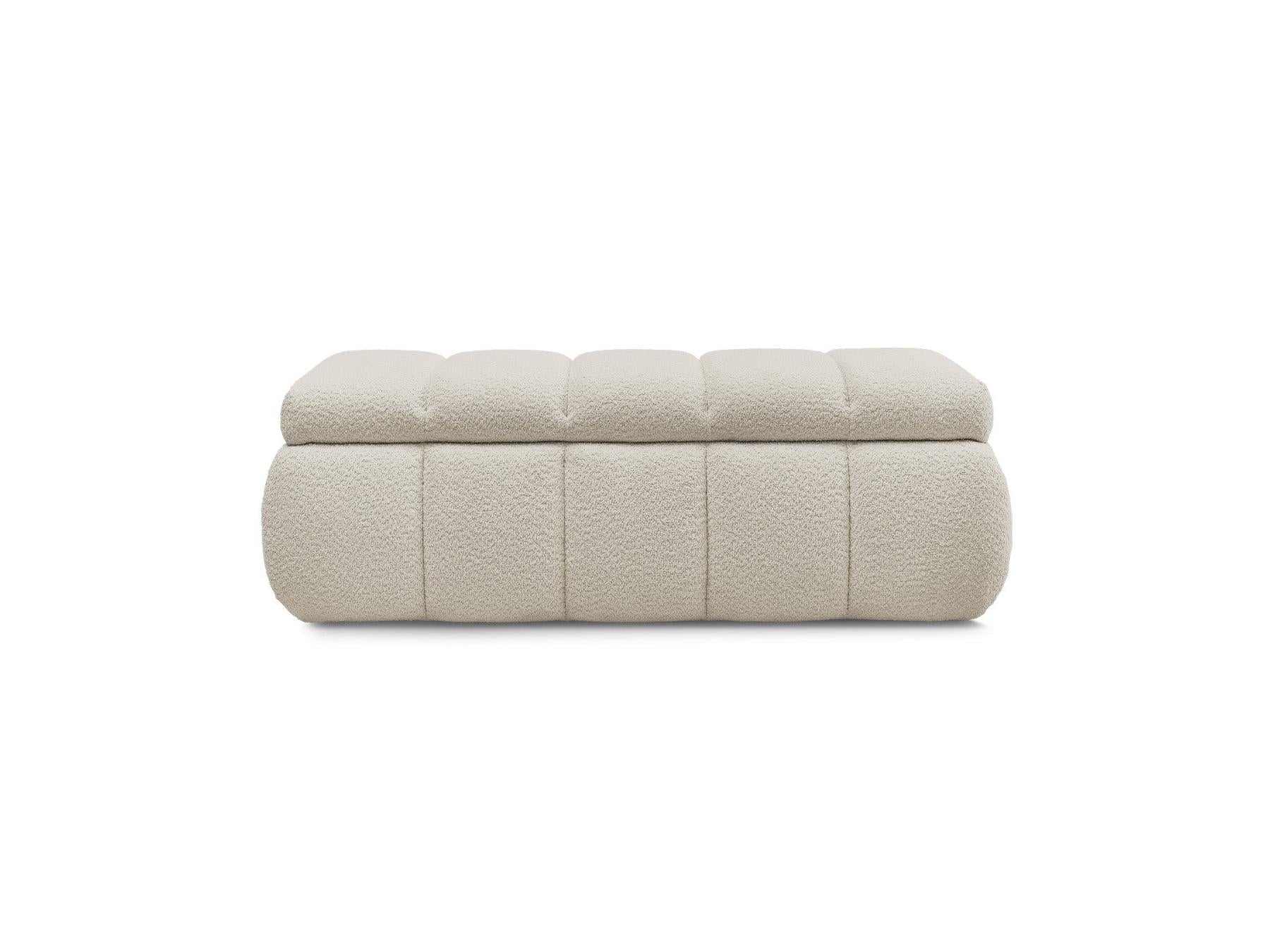 Storage Bench - Denali - Bouclé Fabric