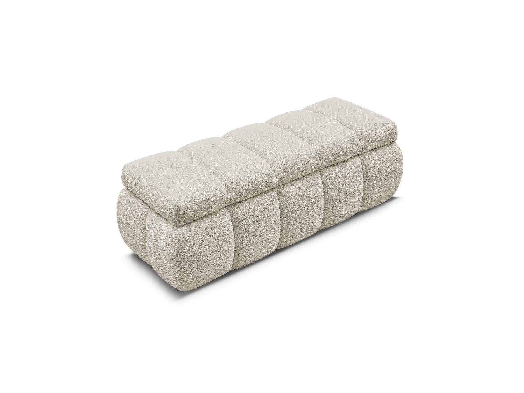 Storage Bench - Denali - Bouclé Fabric