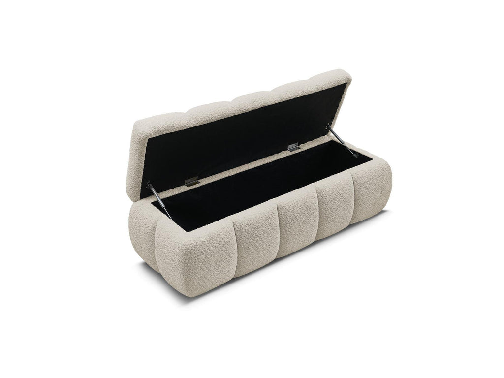 Storage Bench - Denali - Bouclé Fabric