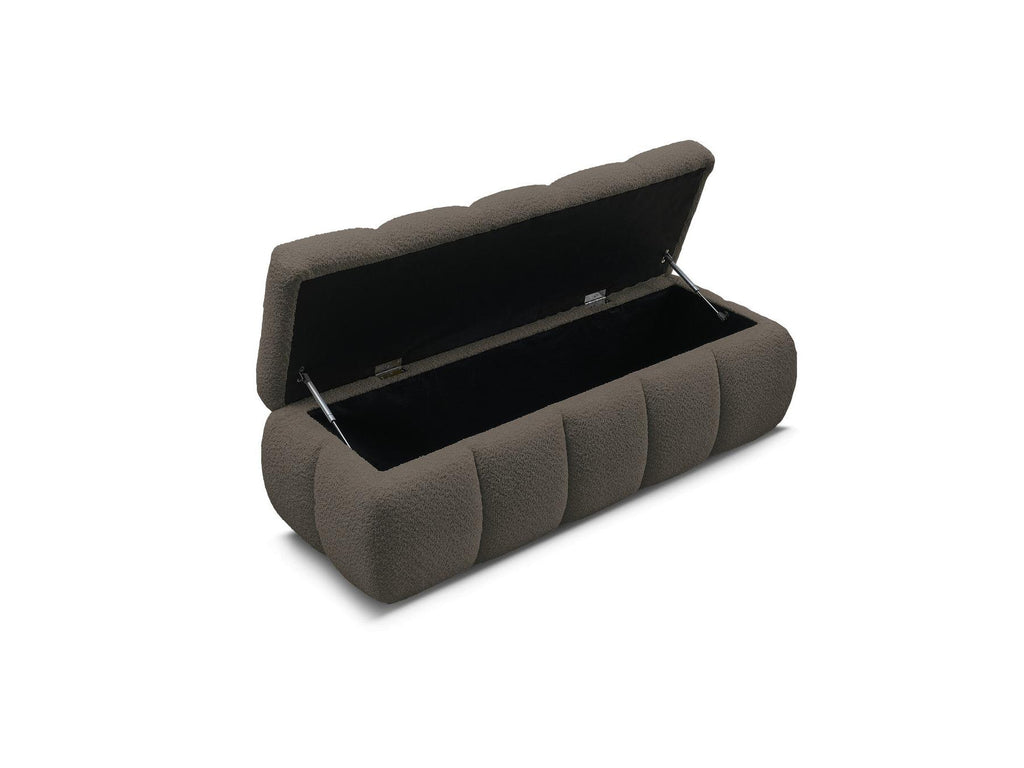 Storage Bench - Denali - Bouclé Fabric