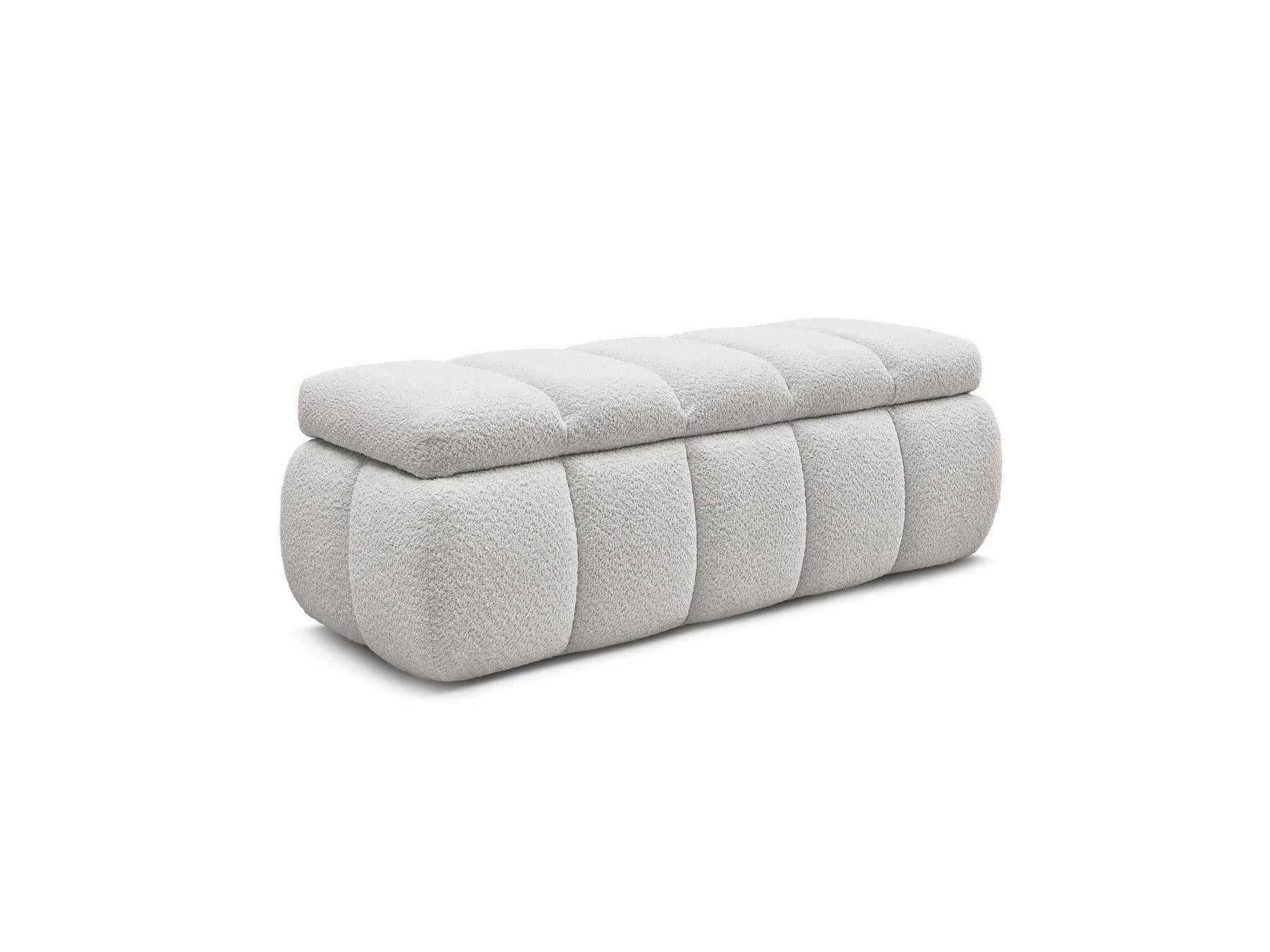 Storage Bench - Denali - Bouclé Fabric