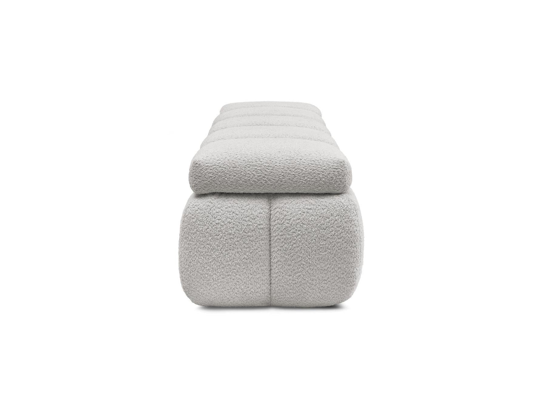 Storage Bench - Denali - Bouclé Fabric