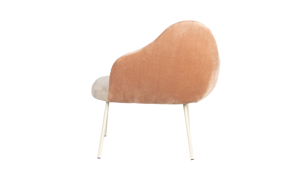 Friuli - Lounge Armchair - Fabric - Pink