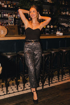 Sarah Shiny Trousers