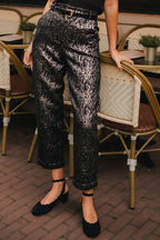 Sarah Shiny Trousers