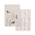 Happy Birds Tea Towel (Set of 2) - Multicoloured