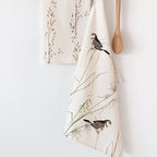 Happy Birds Tea Towel (Set of 2) - Multicoloured