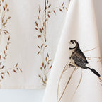 Happy Birds Tea Towel (Set of 2) - Multicoloured