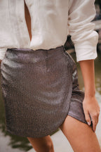 Ivanna Glitter Doré Skirt