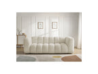 Talia - Fixed Straight 3-Seater Sofa - Bouclé Fabric