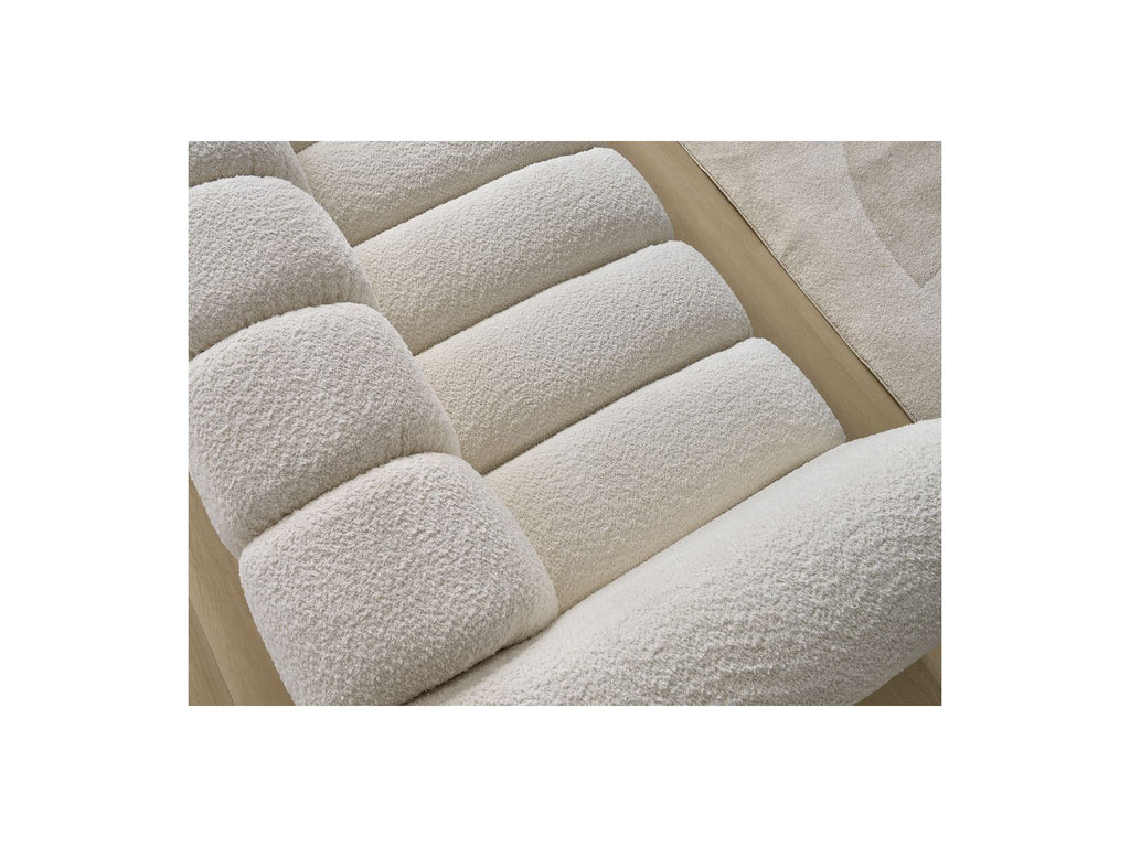 Talia - Fixed Straight 3-Seater Sofa - Bouclé Fabric