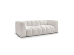 Talia - Fixed Straight 3-Seater Sofa - Bouclé Fabric