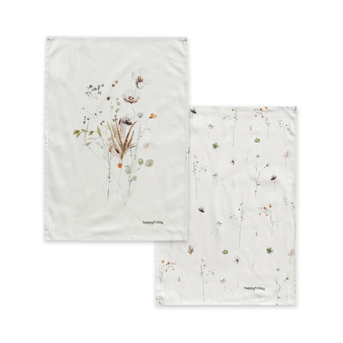 Strofinaccio (2 Pezzi) Ikebana - Multicolore