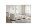 Talia - Fixed Straight 3-Seater Sofa - Bouclé Fabric