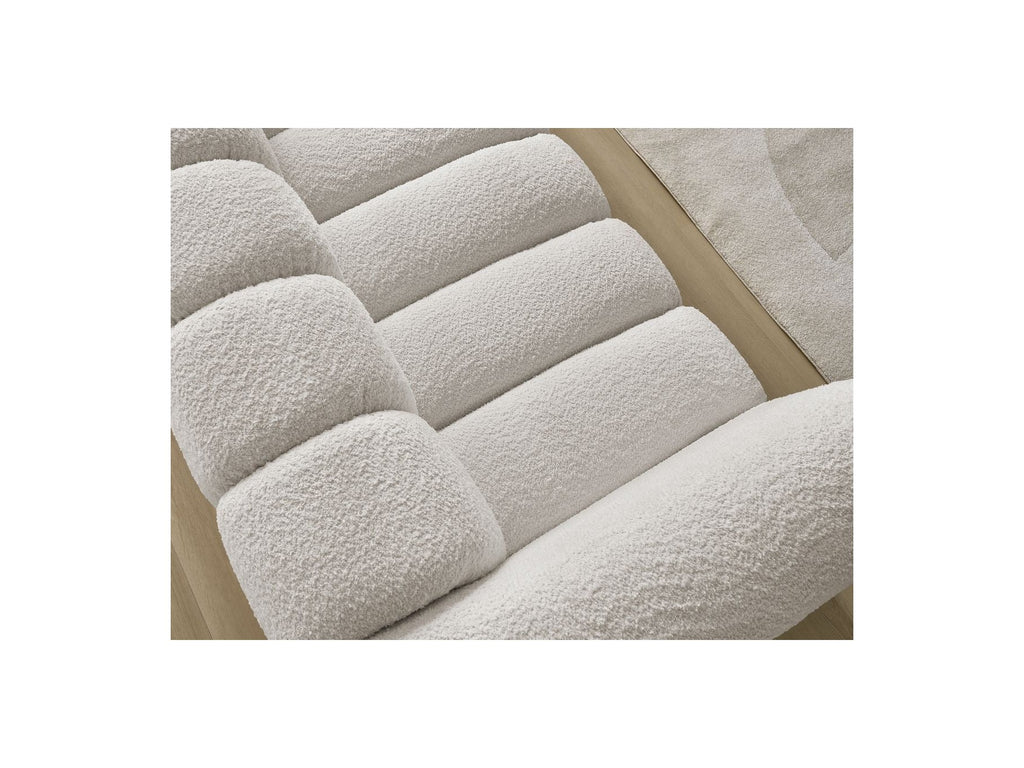 Talia - Fixed Straight 3-Seater Sofa - Bouclé Fabric