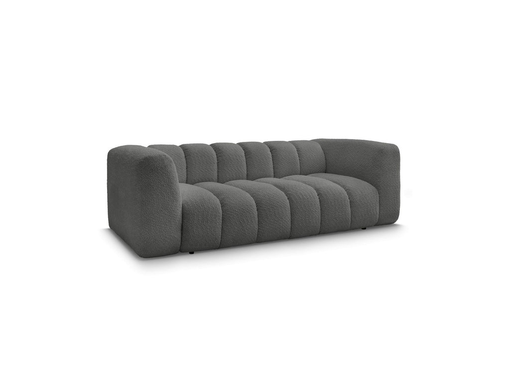 Talia - Fixed Straight 3-Seater Sofa - Bouclé Fabric