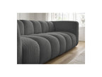 Talia - Fixed Straight 3-Seater Sofa - Bouclé Fabric