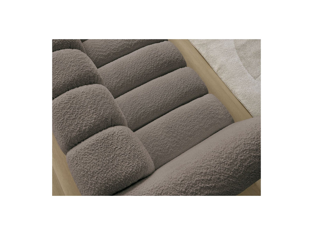 Talia - Fixed Straight 3-Seater Sofa - Bouclé Fabric