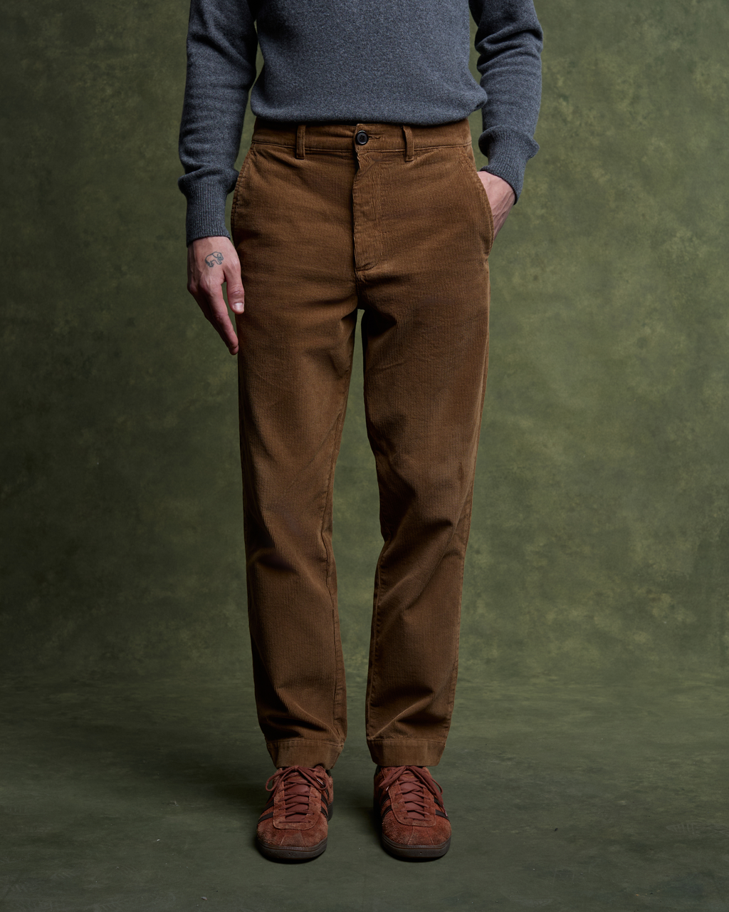Emerson Corduroy Chino - Camel