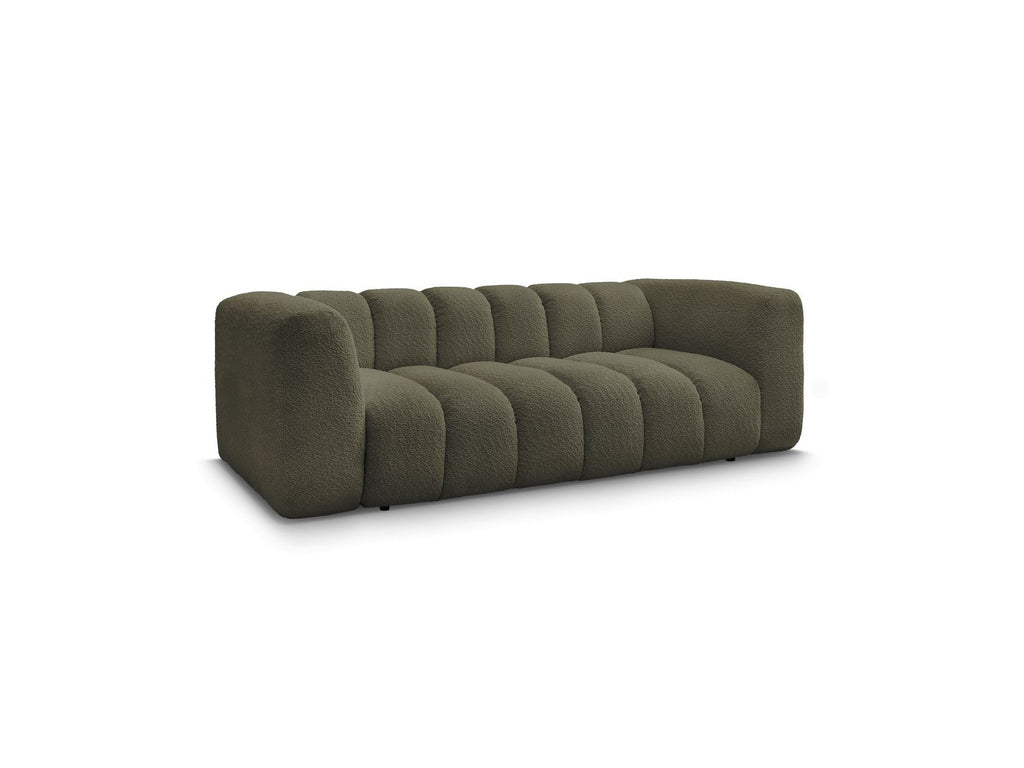 Talia - Fixed Straight 3-Seater Sofa - Bouclé Fabric