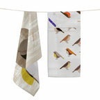 Nest Tea Towel (Set of 2) - Multicoloured